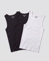 Black (x2) - White (x1)